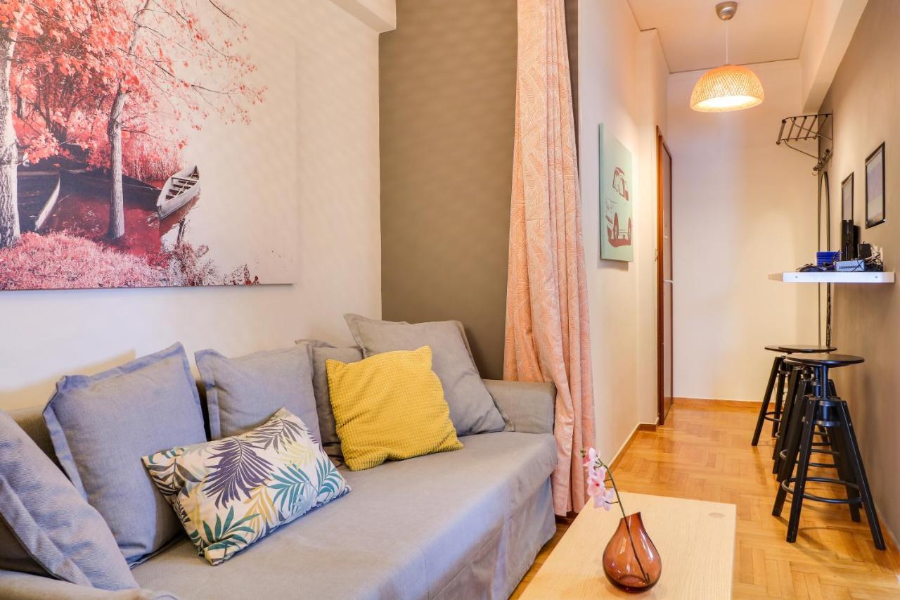 Spacious Central Flat☆3Min To Metro☆Ac|Netflix|Pc Athen Exterior foto