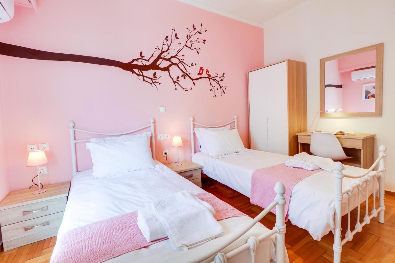 Spacious Central Flat☆3Min To Metro☆Ac|Netflix|Pc Athen Exterior foto