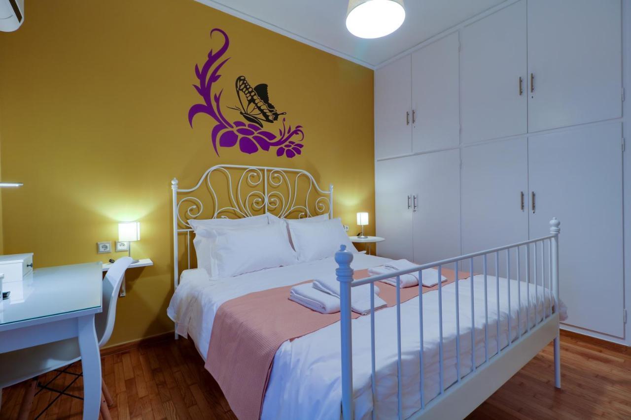 Spacious Central Flat☆3Min To Metro☆Ac|Netflix|Pc Athen Exterior foto